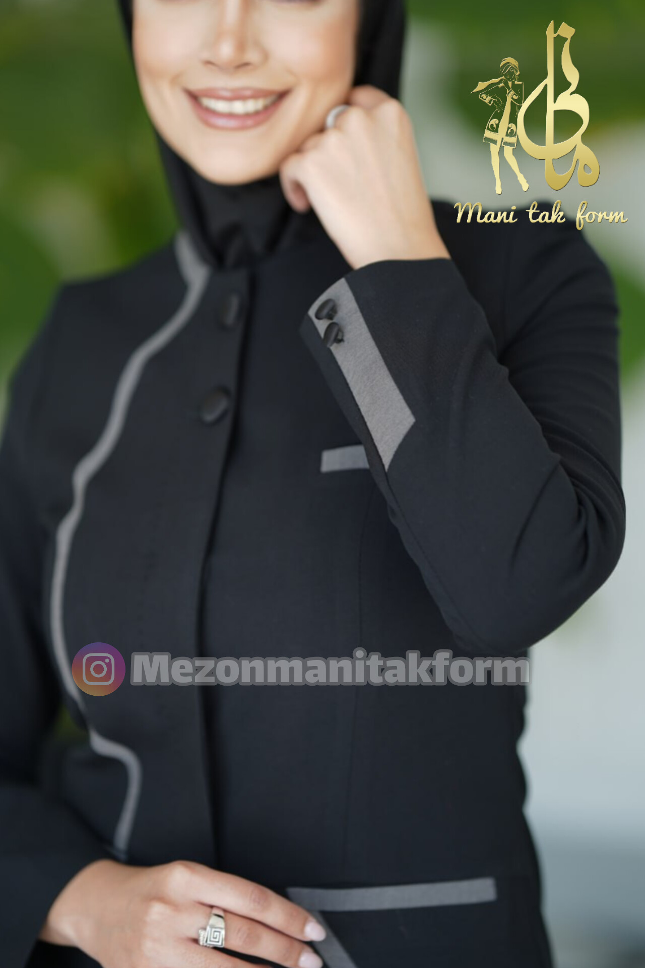    مانتو شلوار اداری مدل تارا کد 2061 پارچه نخی بزیاق ترک. رنگبندی : مشکی و سورمه ای. آبی. نوک مدادی رنگ دلخواه سایزبندی 36 - 46  قد مانتو : 98 در تمام سایزها در صورت سفارش عمده و تیراژ آماده میشود 